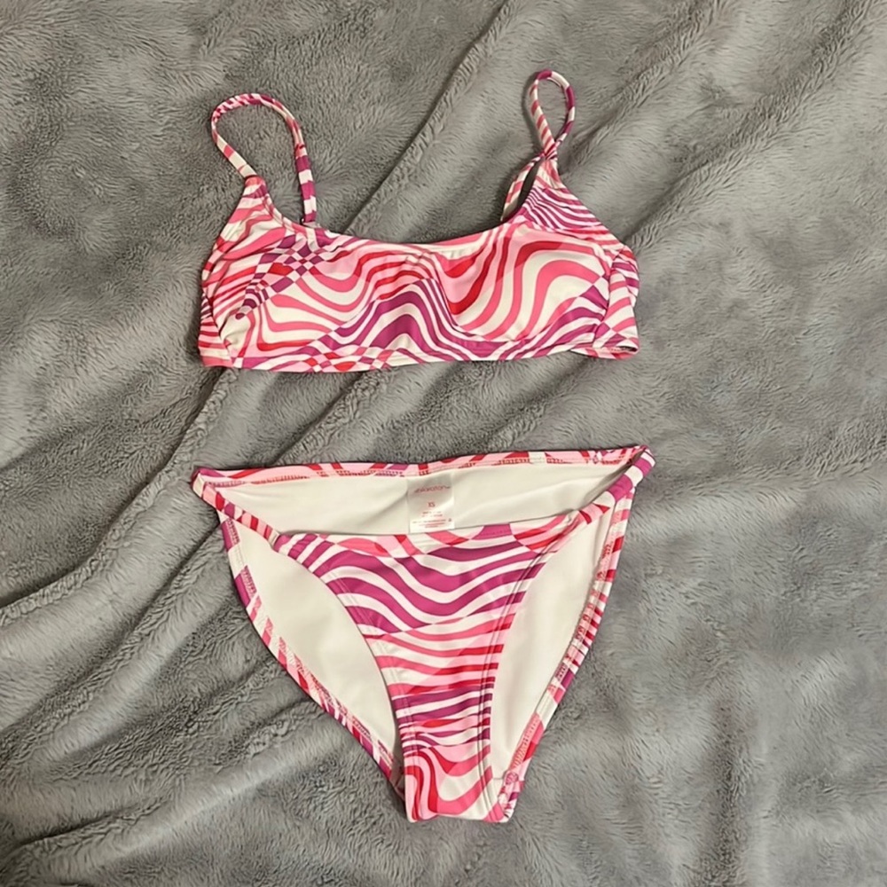 Pink and Purple Swimsuit